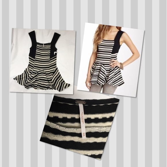 Free people peplum Tank size XS - Picture 3 of 6